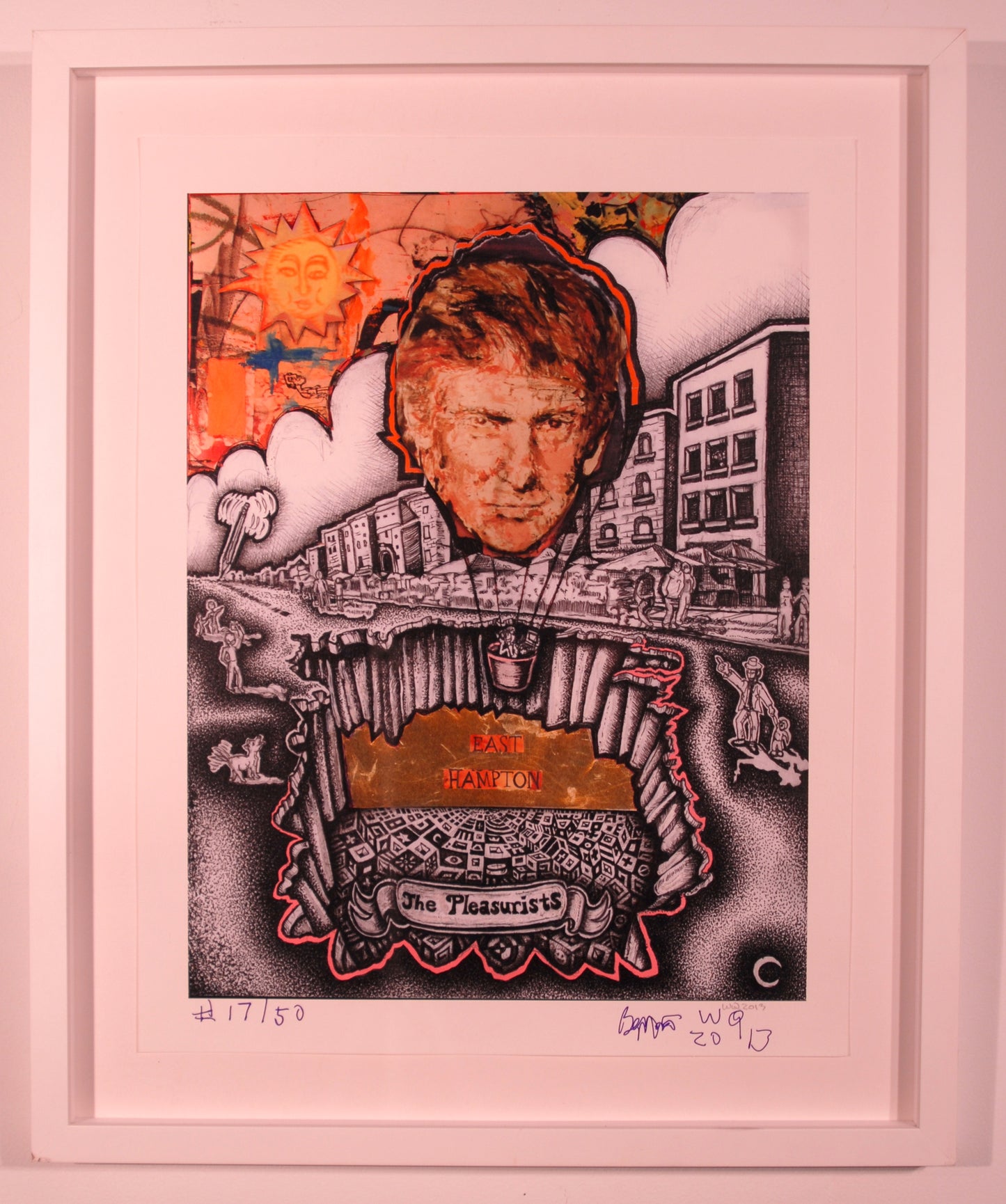 BENEFIT INVITE 2013 FOR GUILD HALL & VETS TRUMP PRINT