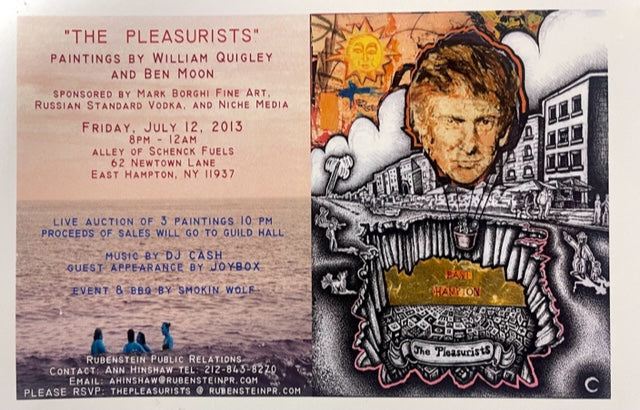 BENEFIT INVITE 2013 FOR GUILD HALL & VETS TRUMP PRINT