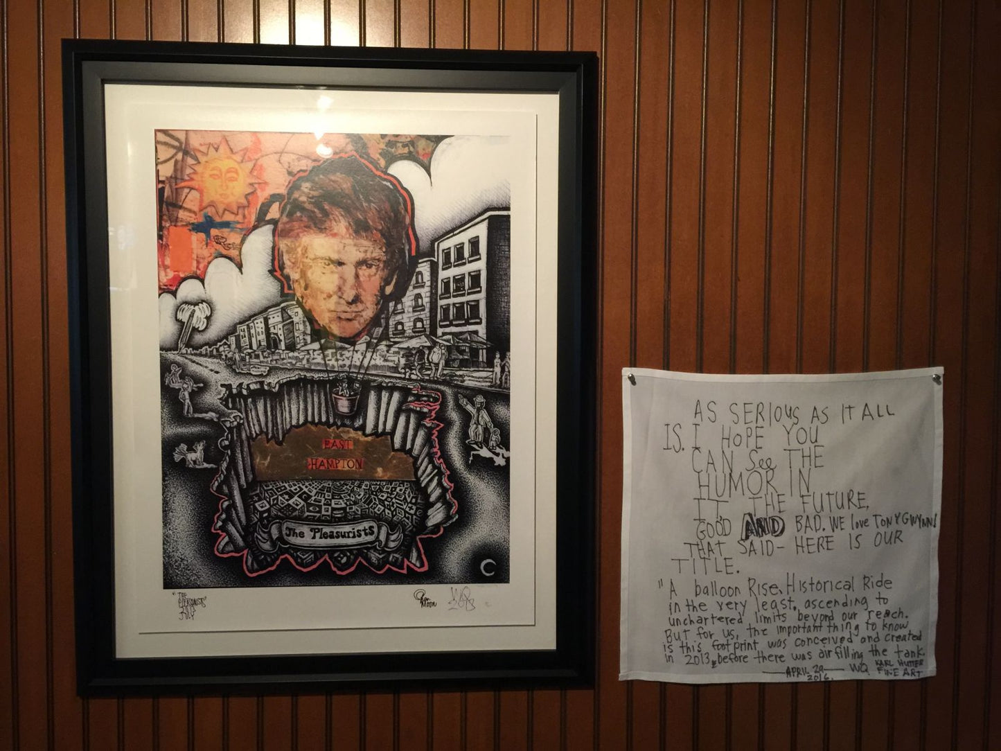 BENEFIT INVITE 2013 FOR GUILD HALL & VETS TRUMP PRINT